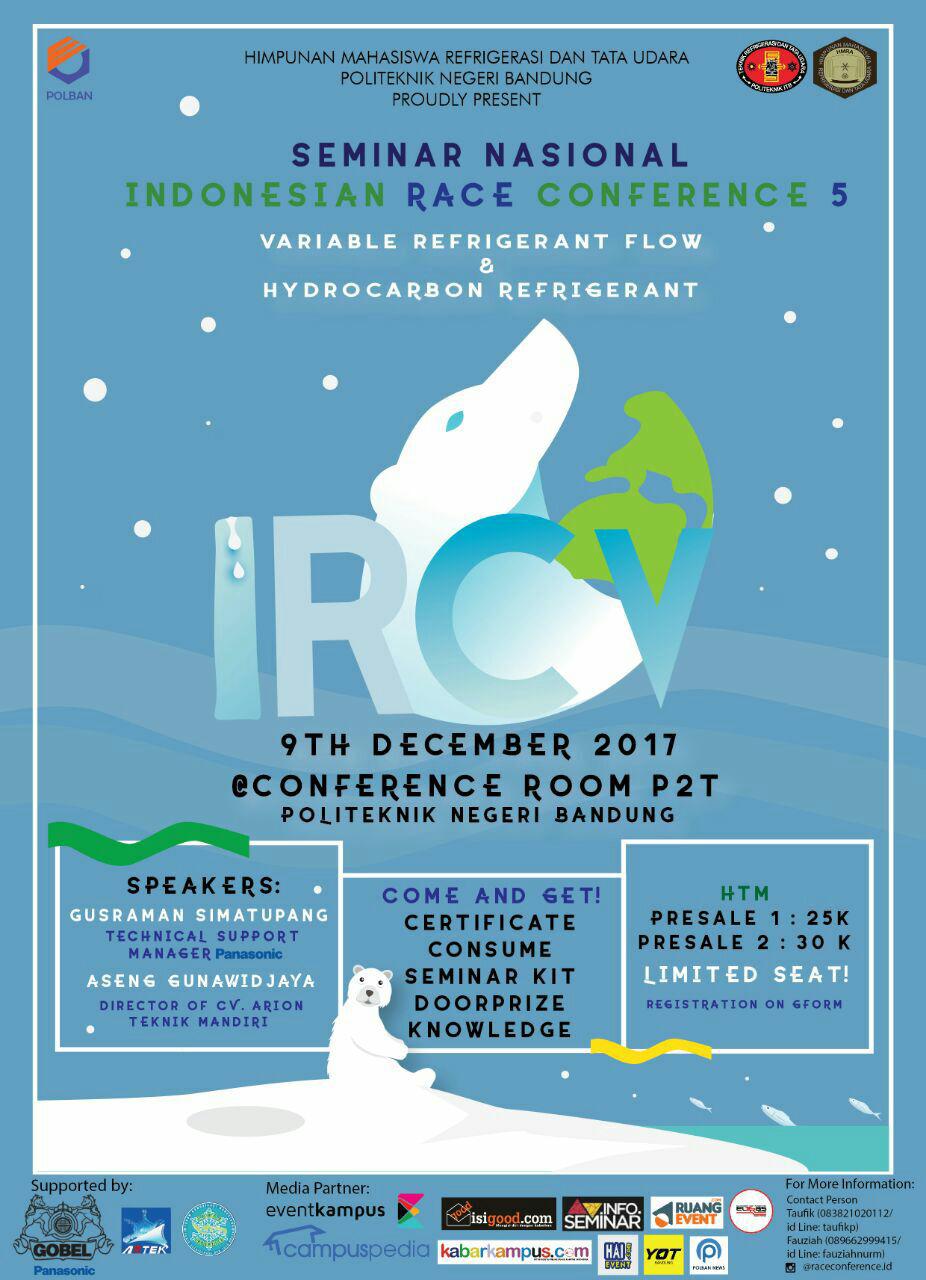 Poster Indonesian Race Conference 5