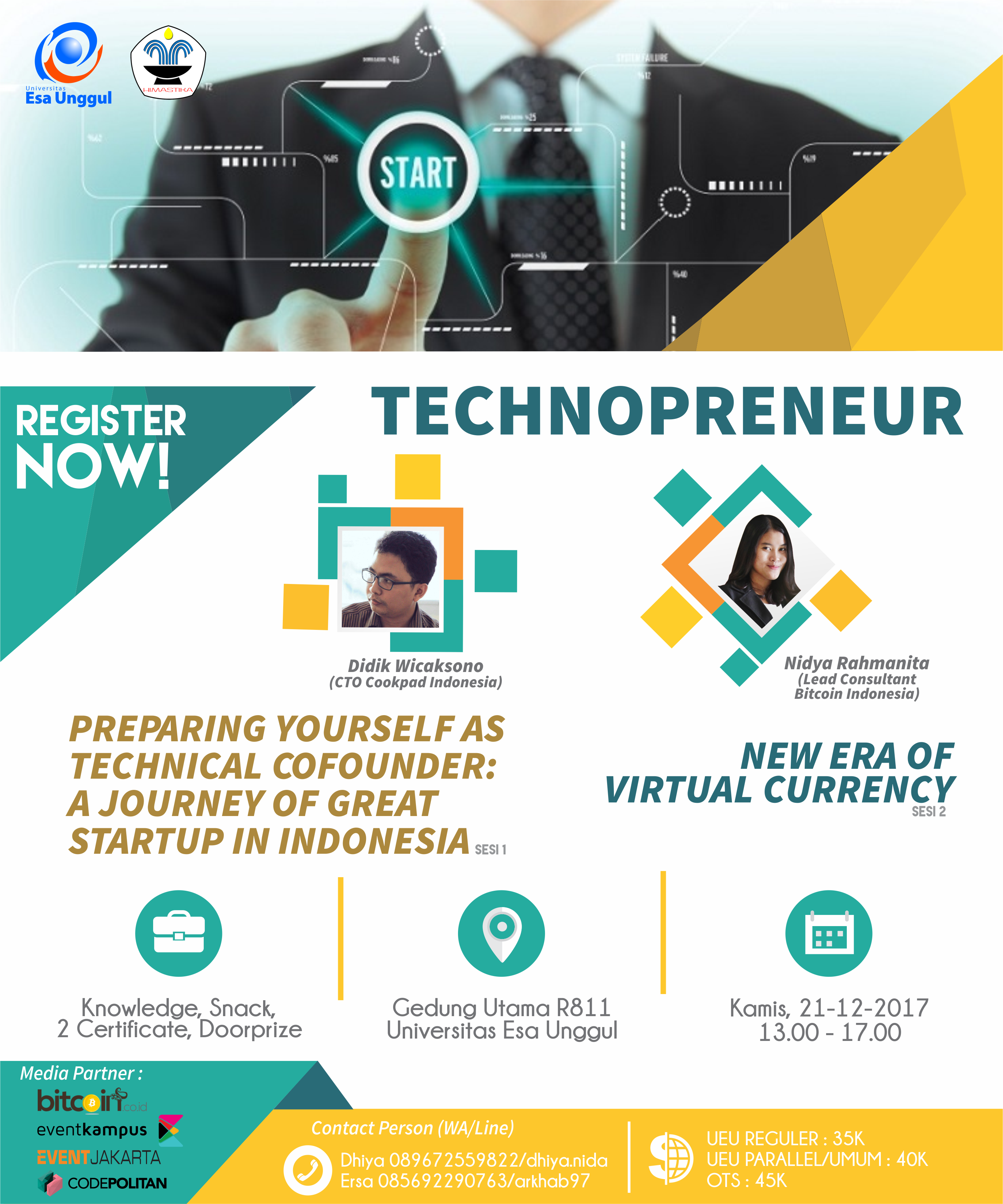 Poster Technopreneur