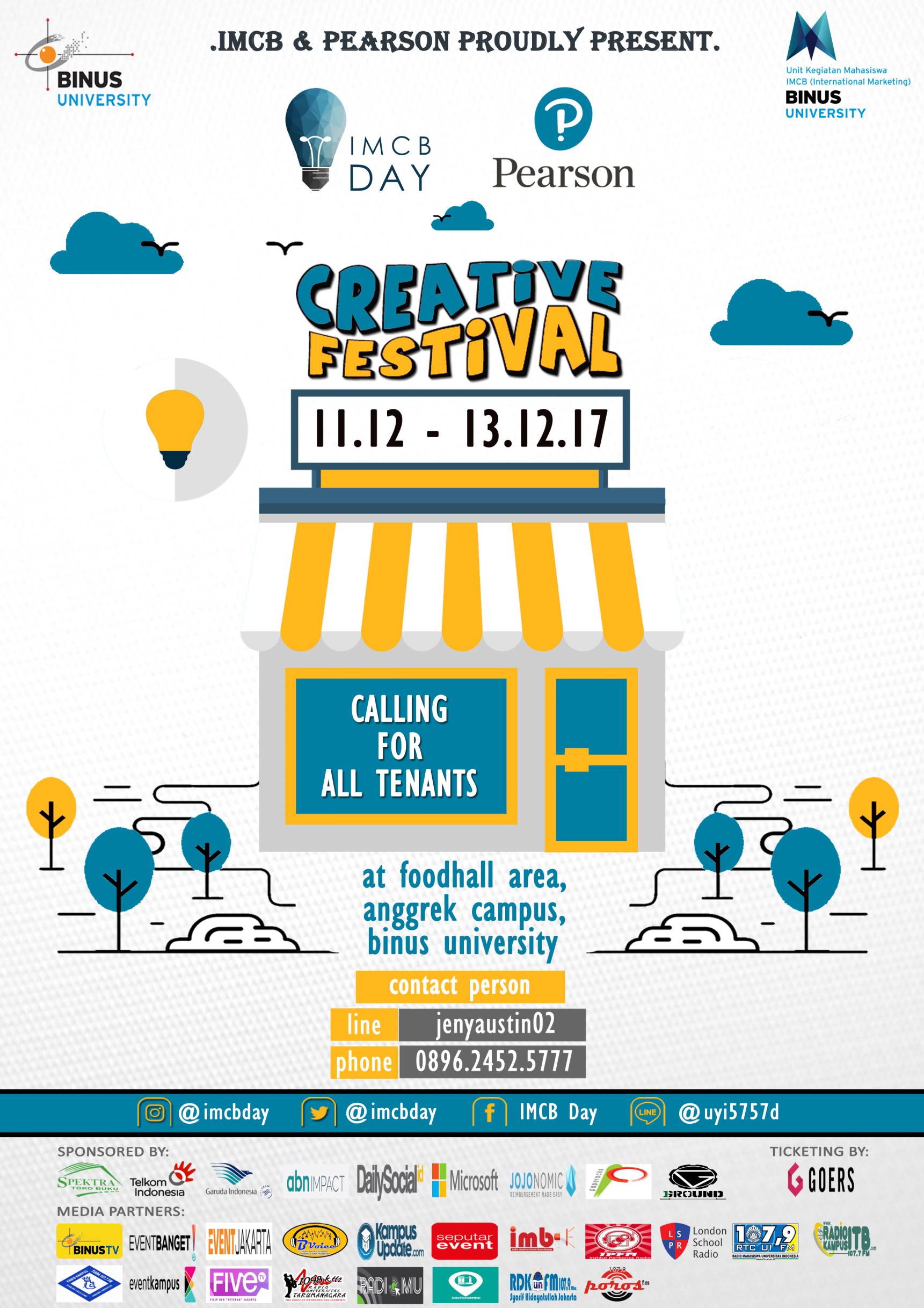 Poster creative festival - IMCB Day II (Brand Transformation Towards Digital Era)