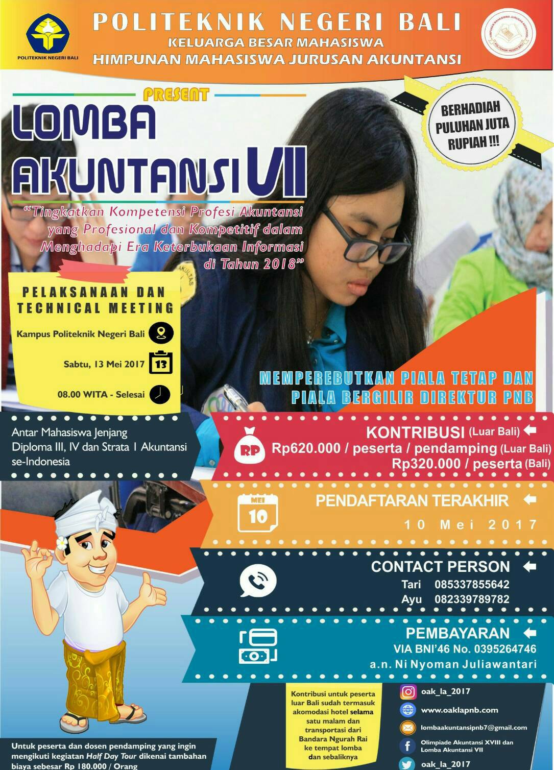 Poster Lomba Akuntansi VII se-Indonesia
