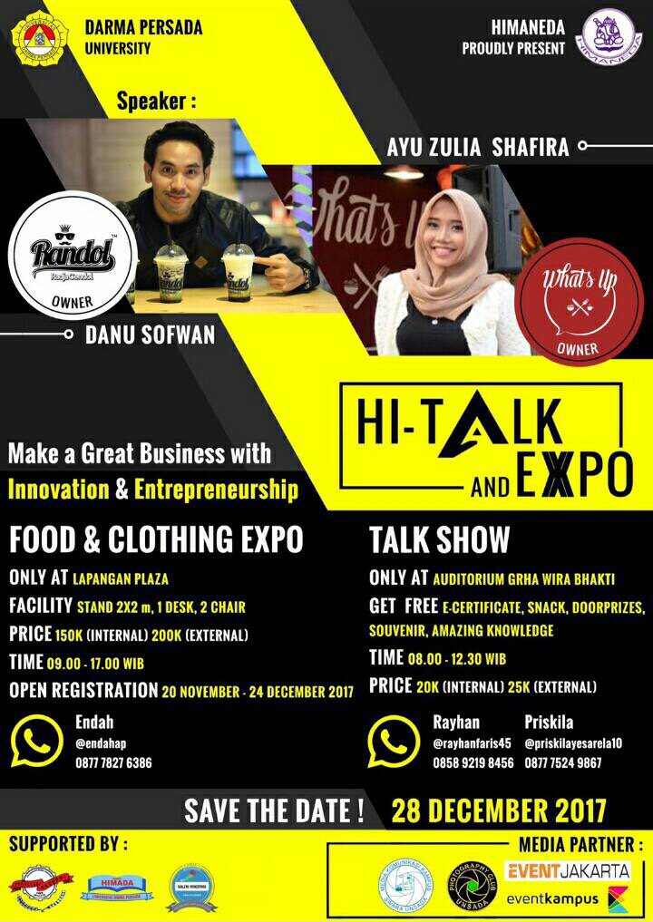 Poster Hi-Talk & Expo