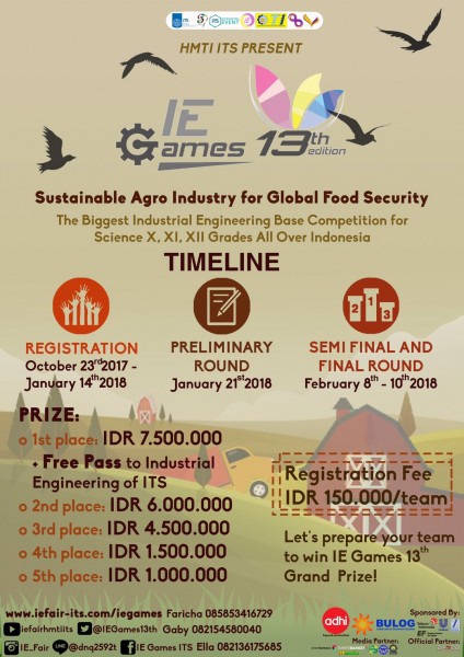 IE GAMES 13TH EDITION