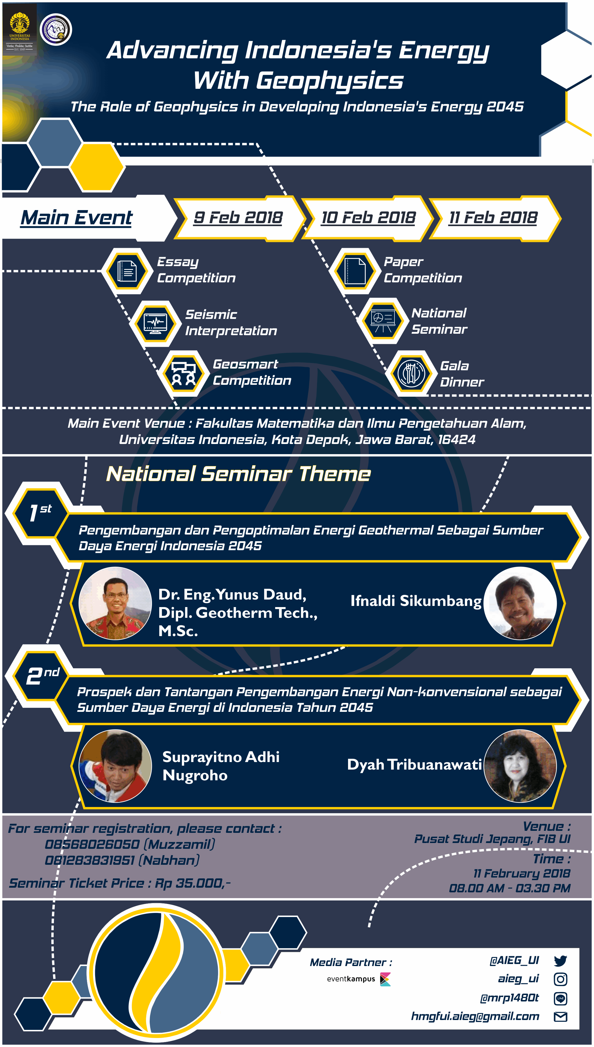 Poster Advancing Indonesia's Energy with Geophysics