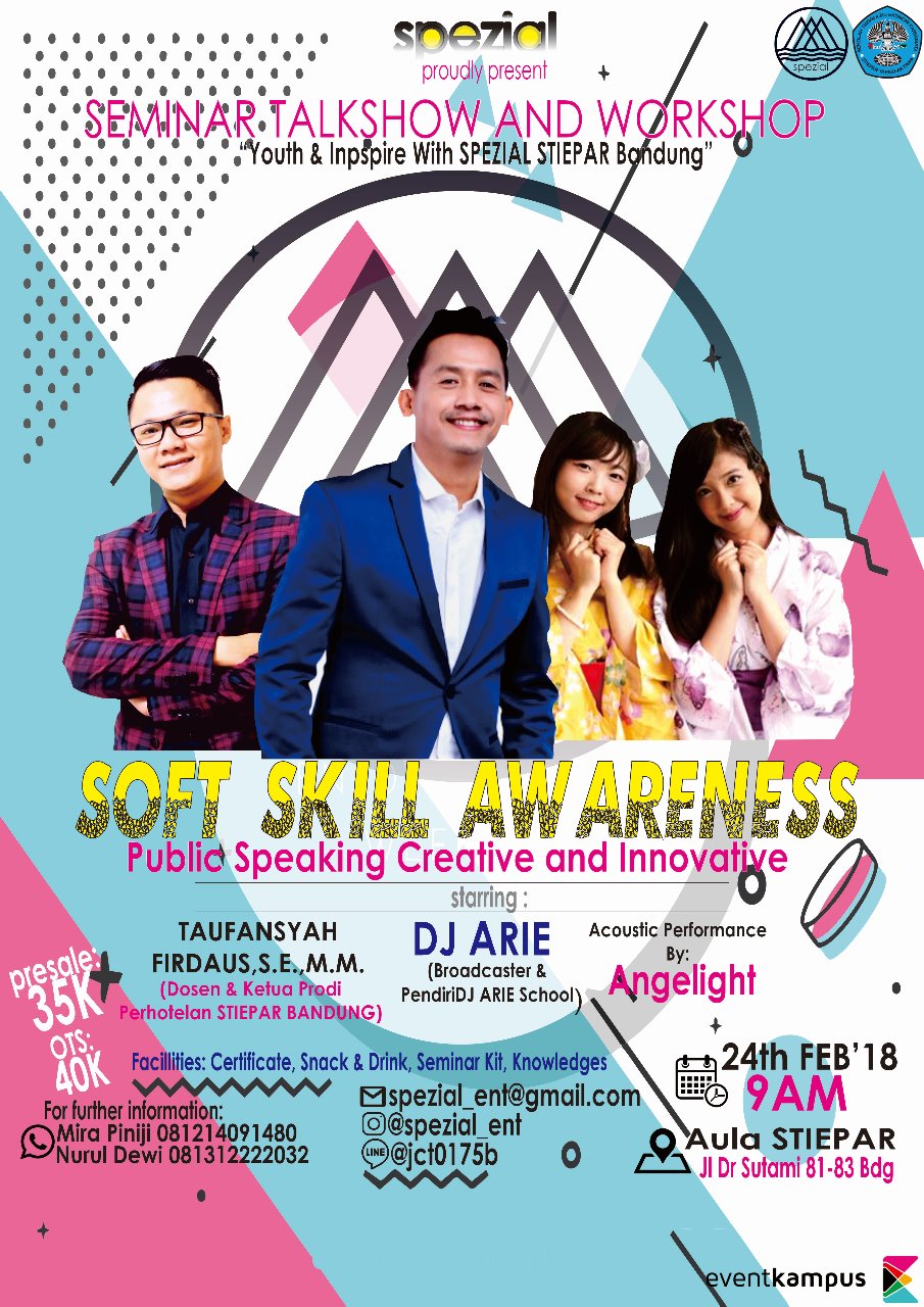 Poster Seminar, Talkshow, and Workshop "SOFT SKILL AWARENESS"