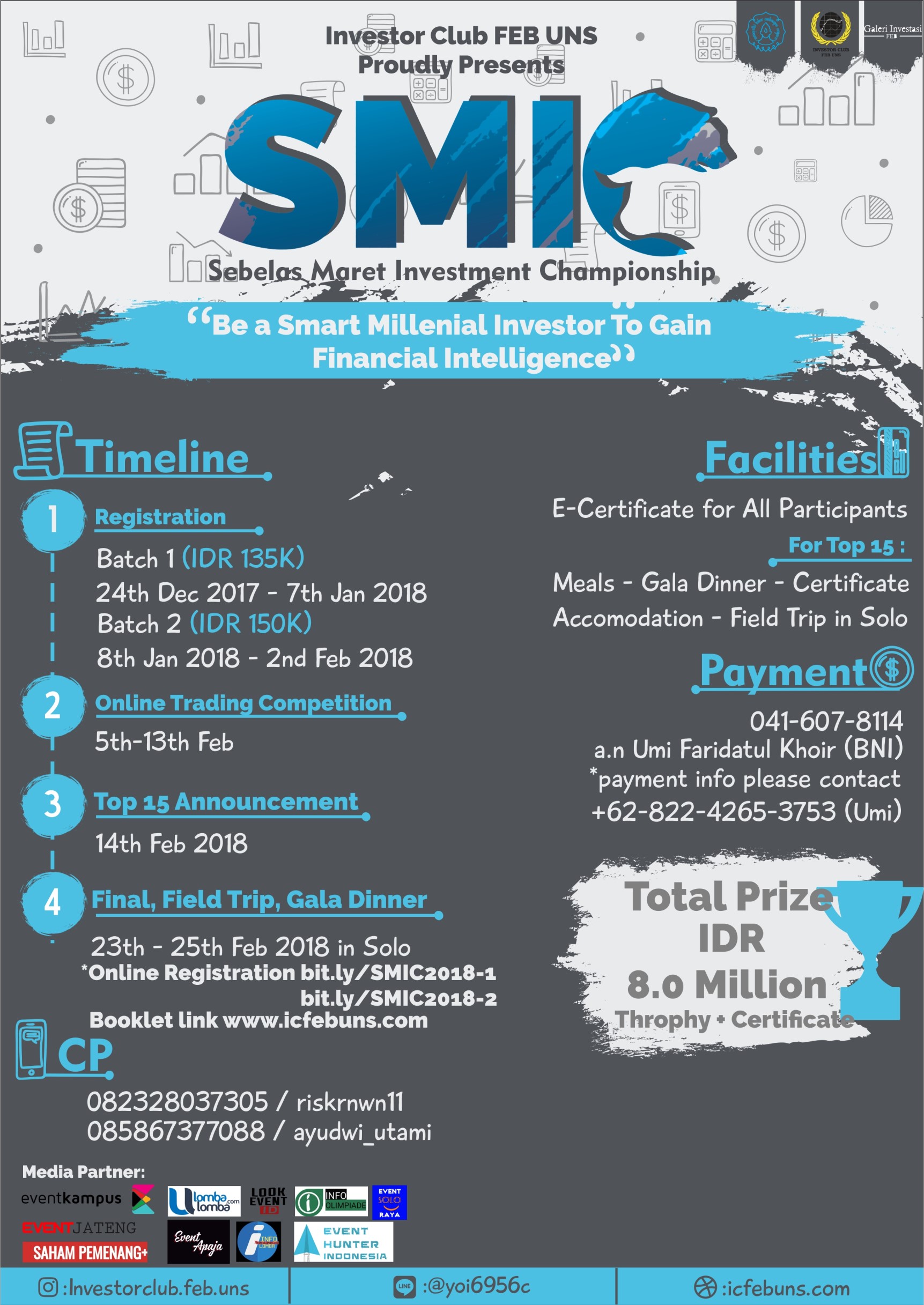 Poster Sebelas Maret Investment Championship