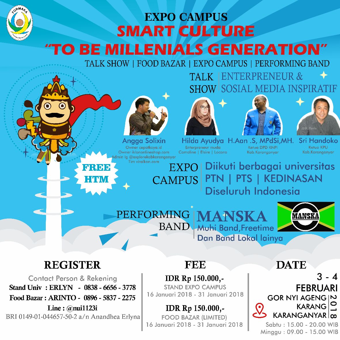 Poster FORMAKA EXPO CAMPUS 2018