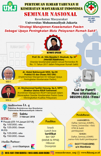 Seminar Nasional Kesehatan Masyarakat