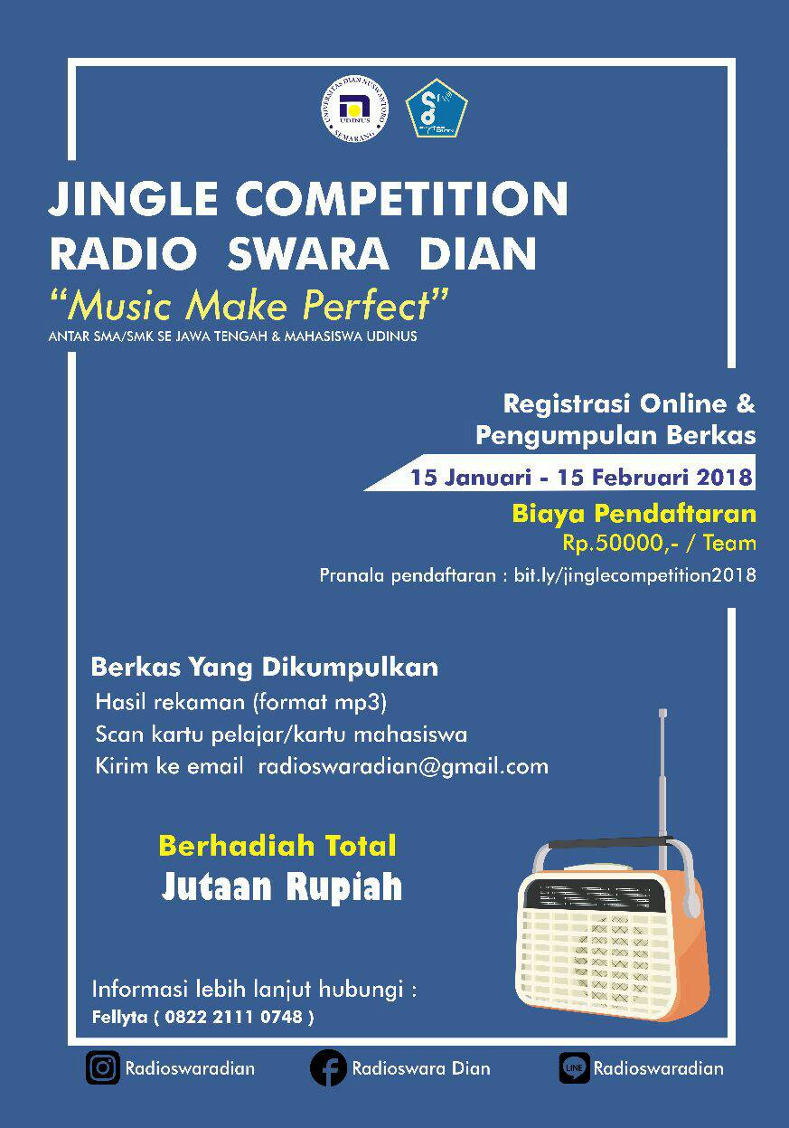 Poster Lomba Jingle