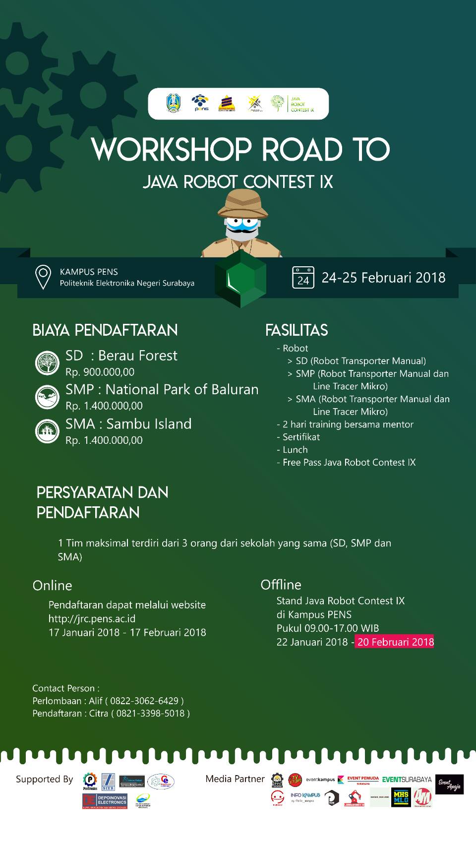 Poster WORKSHOP ROAD TO JRC 9