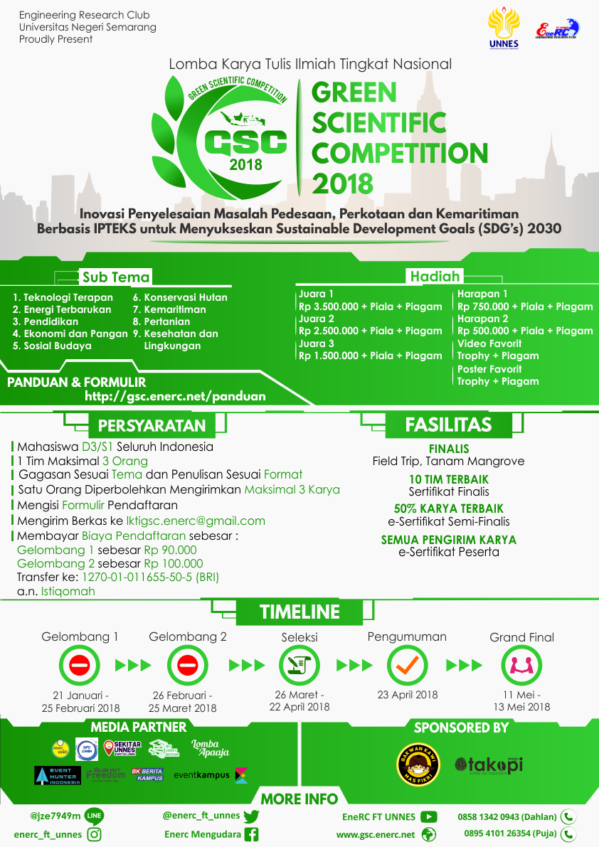 Poster Green Scientific Competition 2018