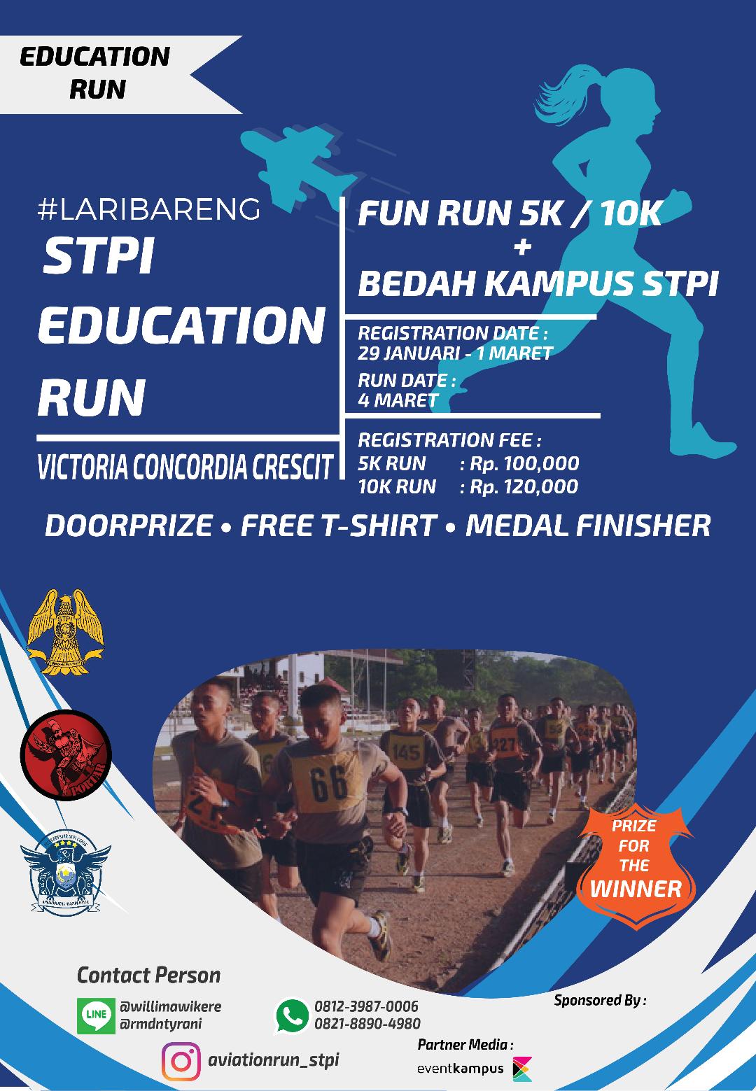 Poster STPI AVIATION RUN