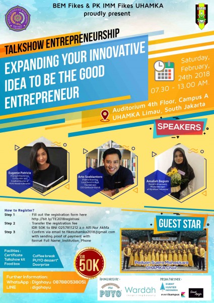 Talkshow Entrepreneurship