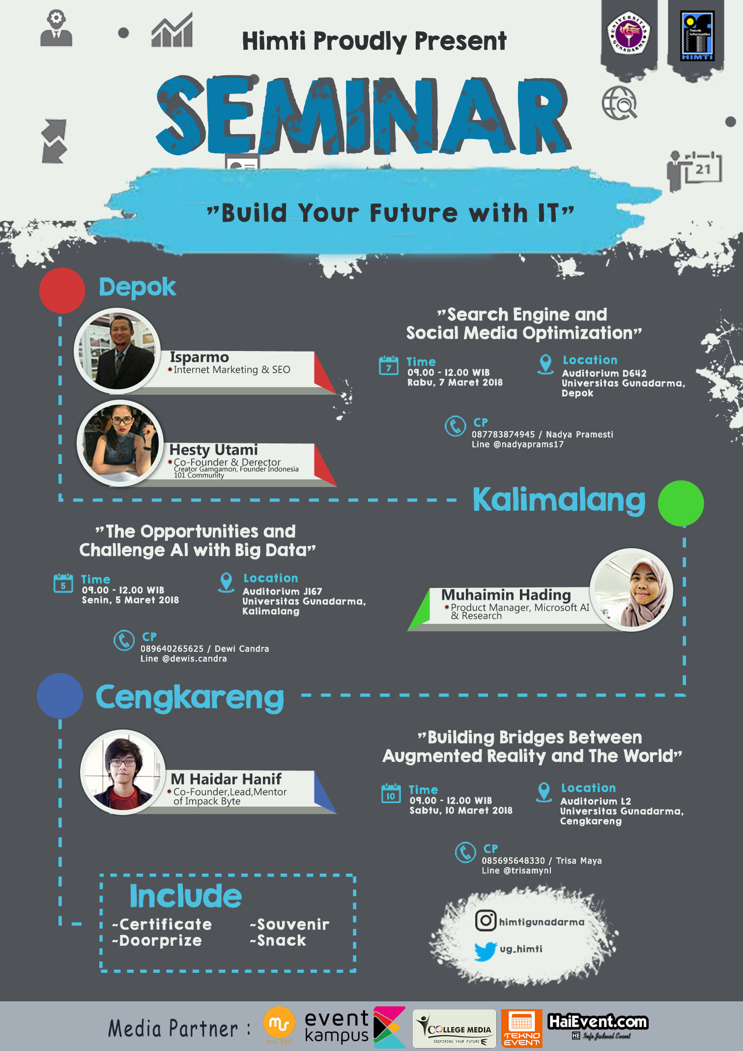 Poster Seminar "BUILD YOUR FUTURE WITH IT"
