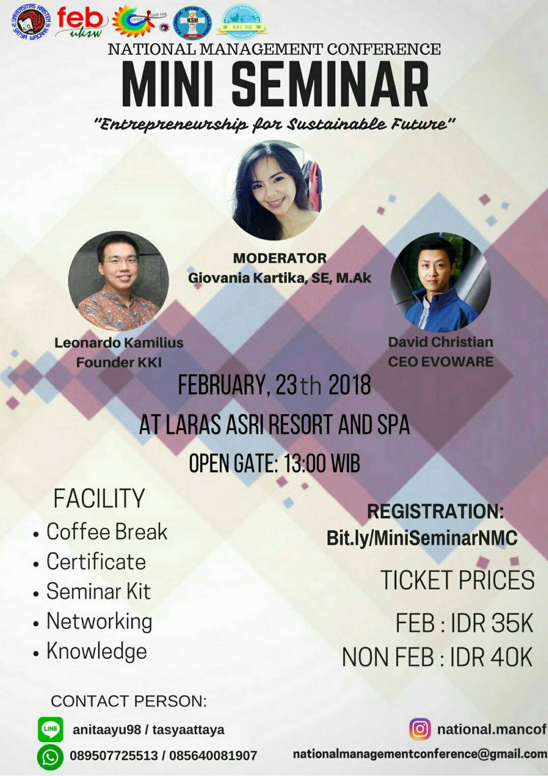 Poster NATIONAL MANAGEMENT CONFERENCE