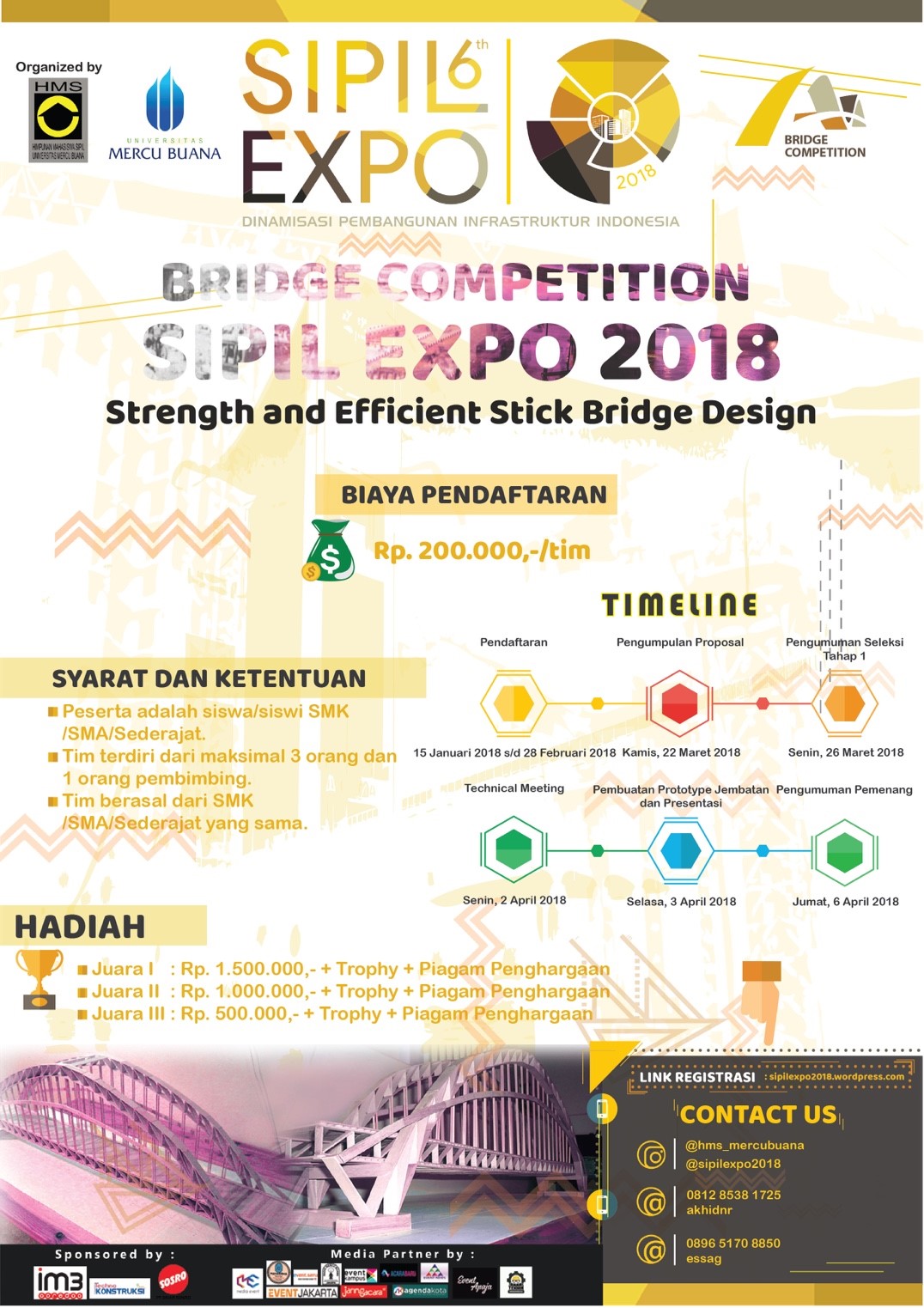 Poster LOMBA RANCANG JEMBATAN