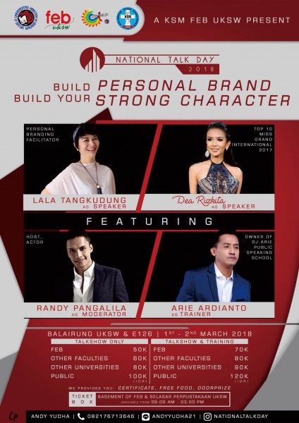 NATIONAL TALK DAY 2018