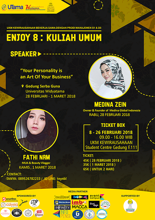 Poster Enjoy 8 "Art Of Business"