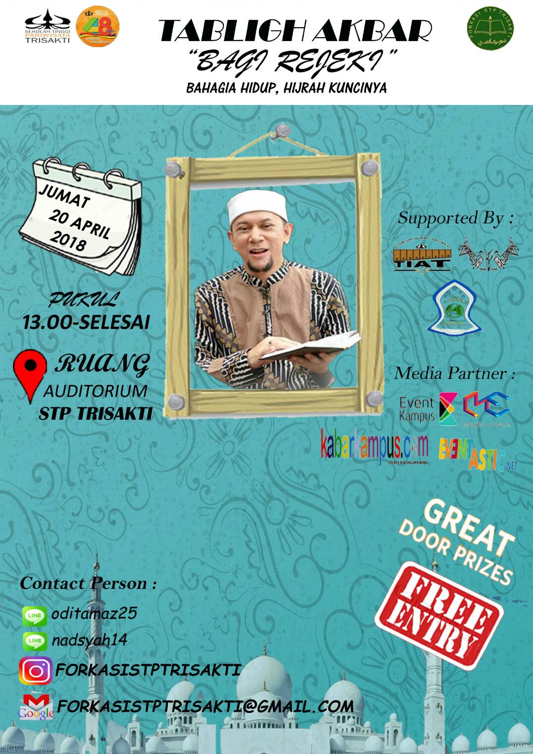 Poster Tabligh Akbar 1439H