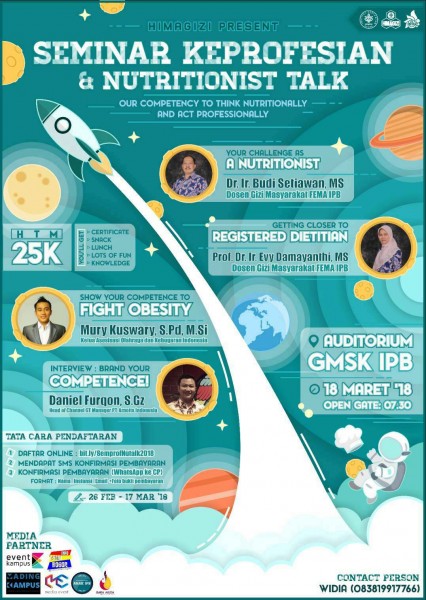 Seminar Keprofesian dan Nutritionist Talk
