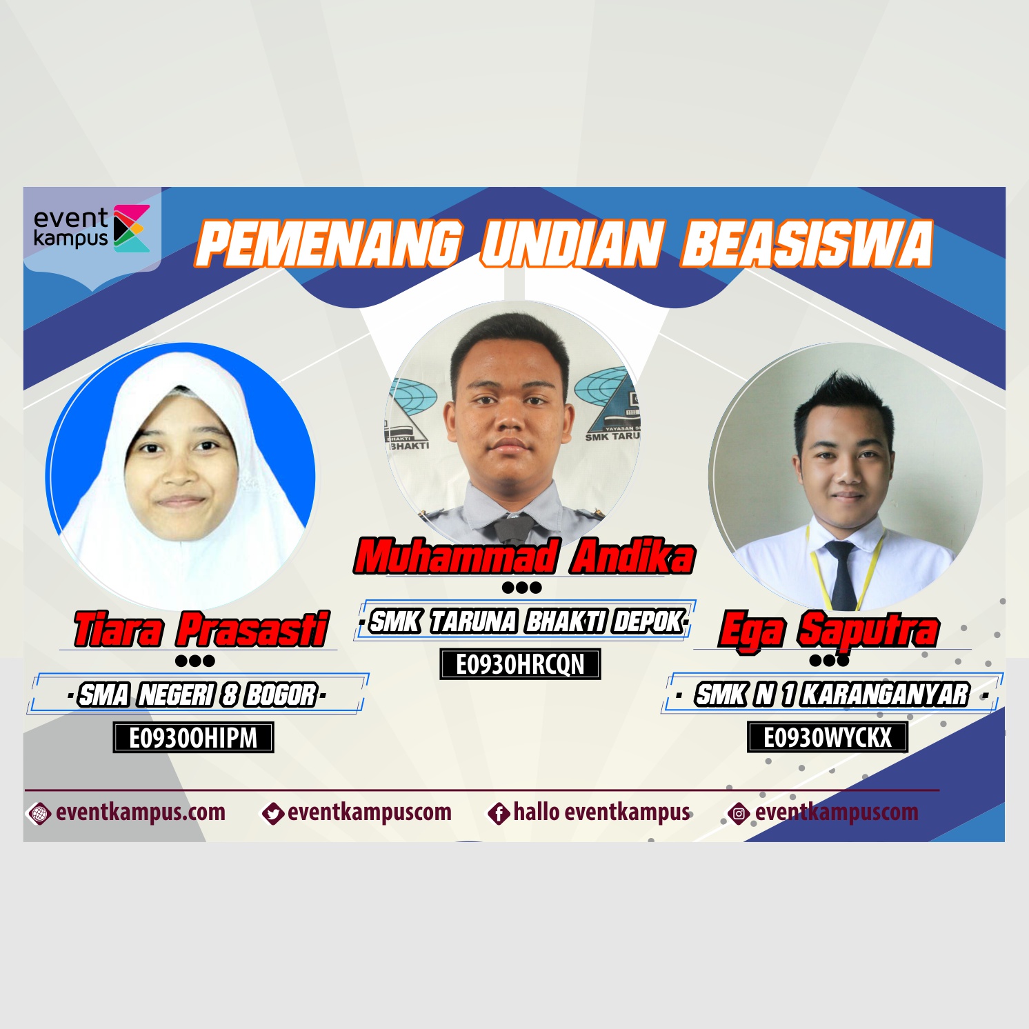 Poster BEASISWA SMA/ SMK 2018