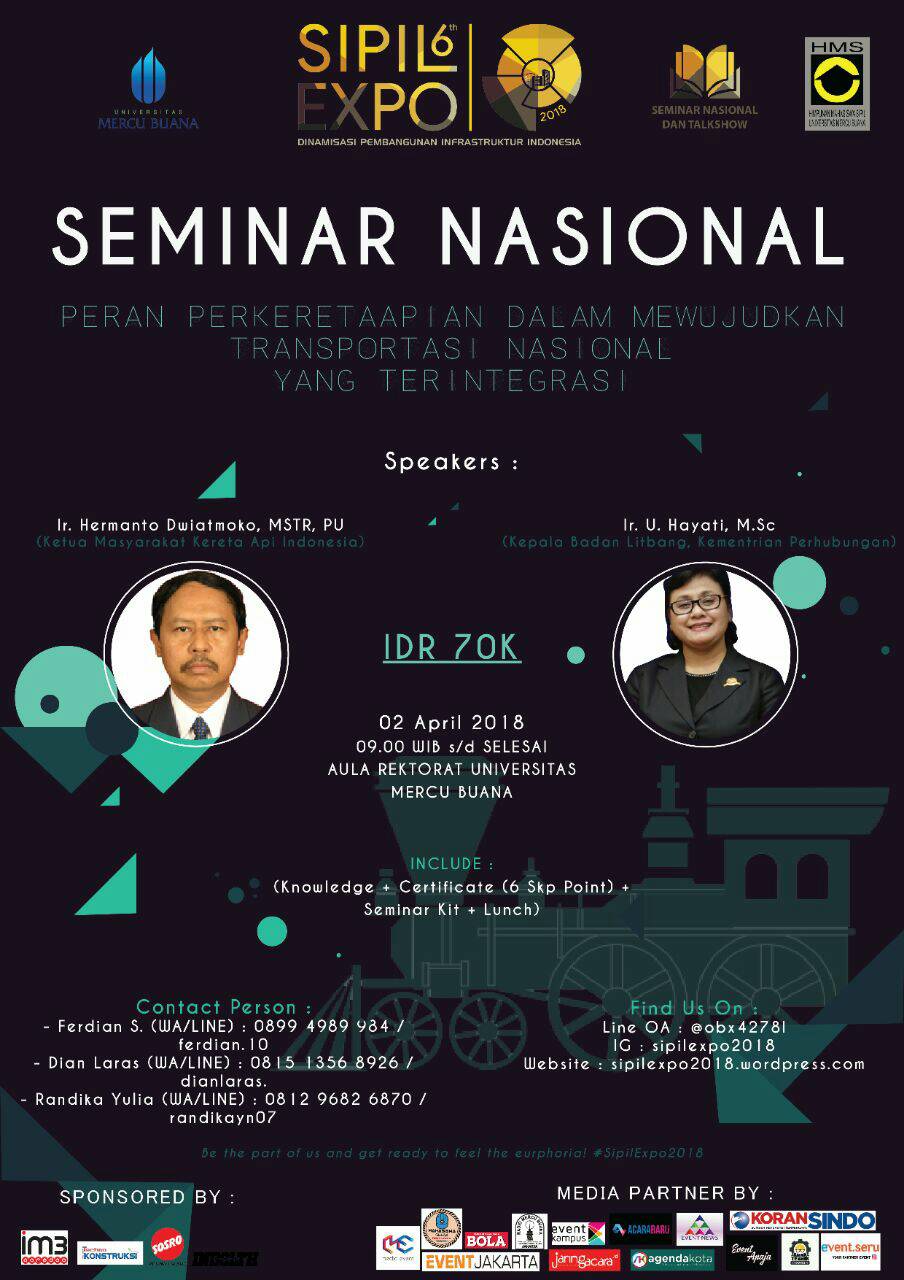 Poster SEMINAR SIPIL EXPO 2018