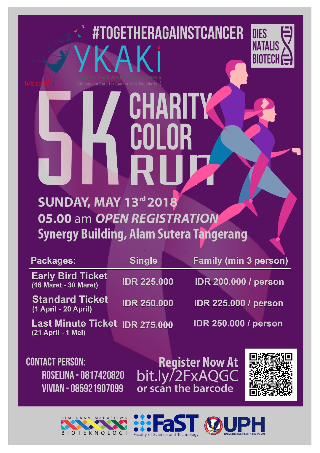 Poster 5K Charity Color Run