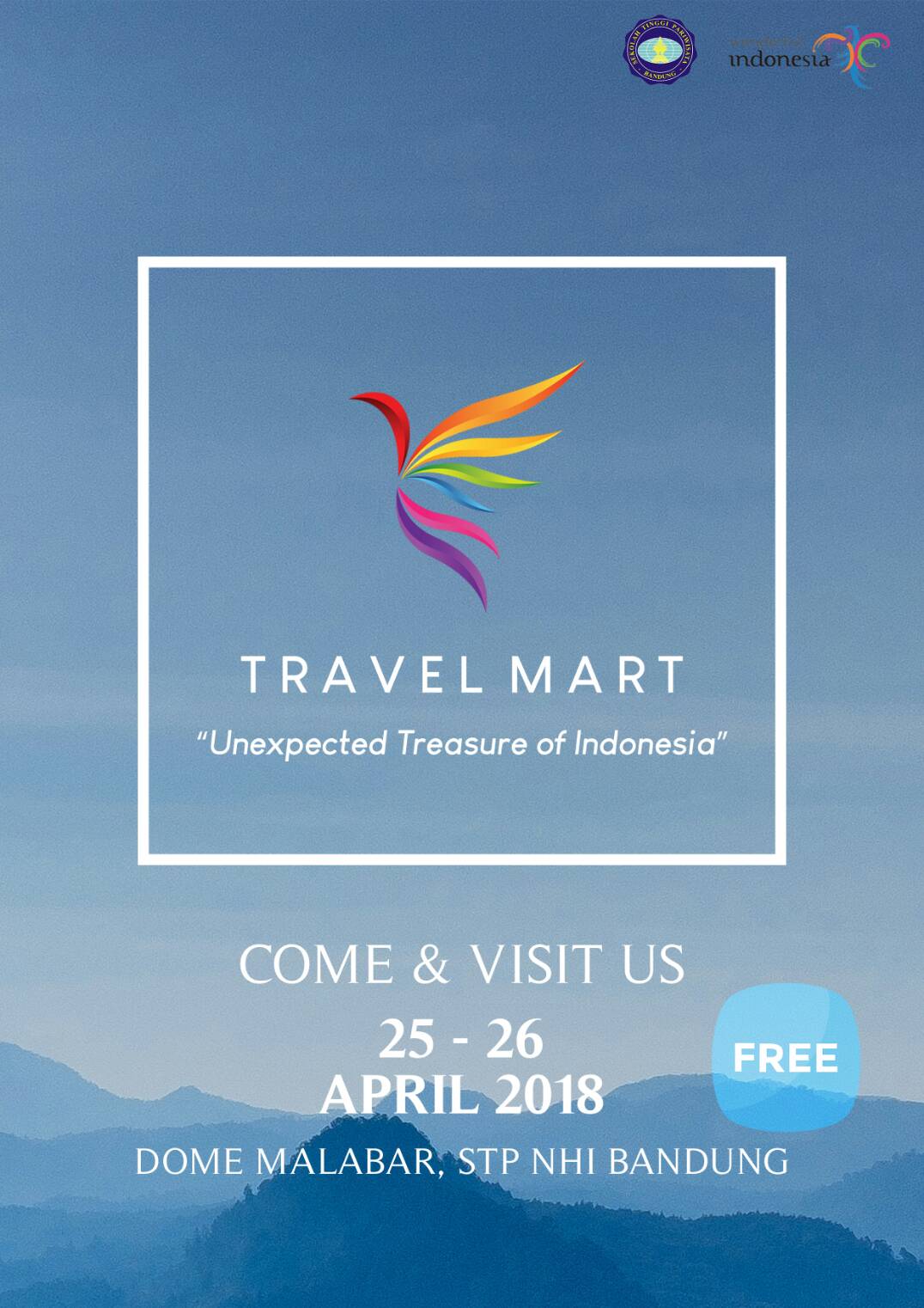 Poster Travel Mart â€œUnexpected Treasure of Indonesiaâ€