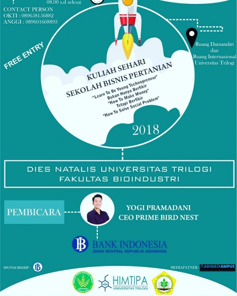 Kuliah sehari bisnis pertanian 