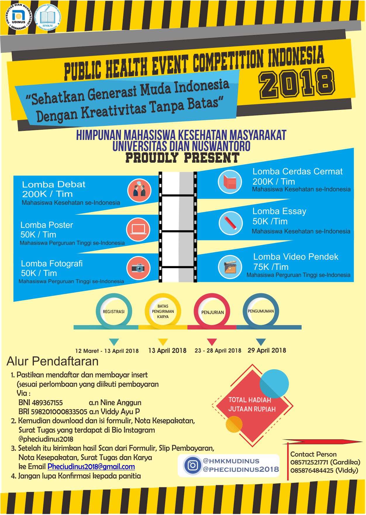 Poster PUBLIC HEALTH EVENT COMPETITION INDONESIA