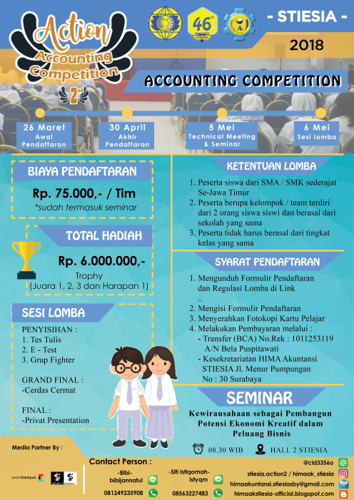 Poster Accounting Competition (ACTION) 2018