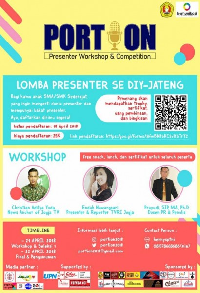 PORTION â€œpresenter workshop & competitionâ€