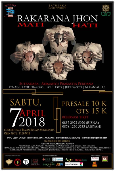 Pentas Teater Genosida Rakarana Jhon Mati Hati