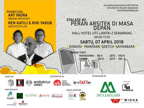 ETALASE#2 Arsitektur Universitas Negeri Semarang