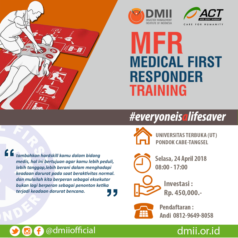 Poster MFR (Medical First Responder)