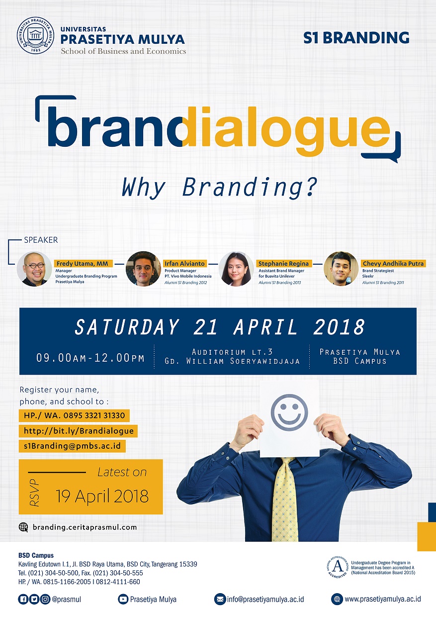 Poster Brandialogue: Why Branding?