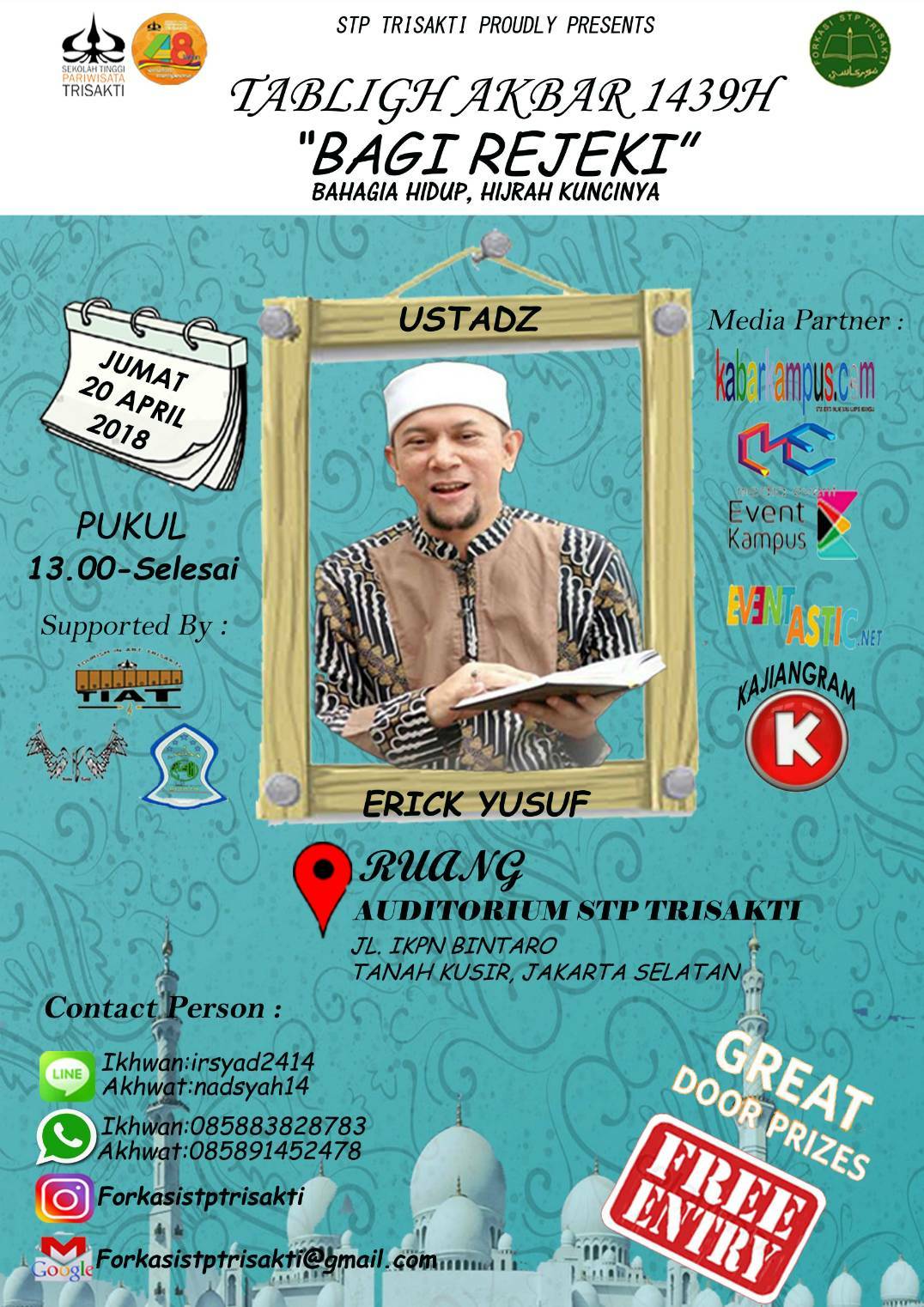 Poster Tabligh Akbar 1439H