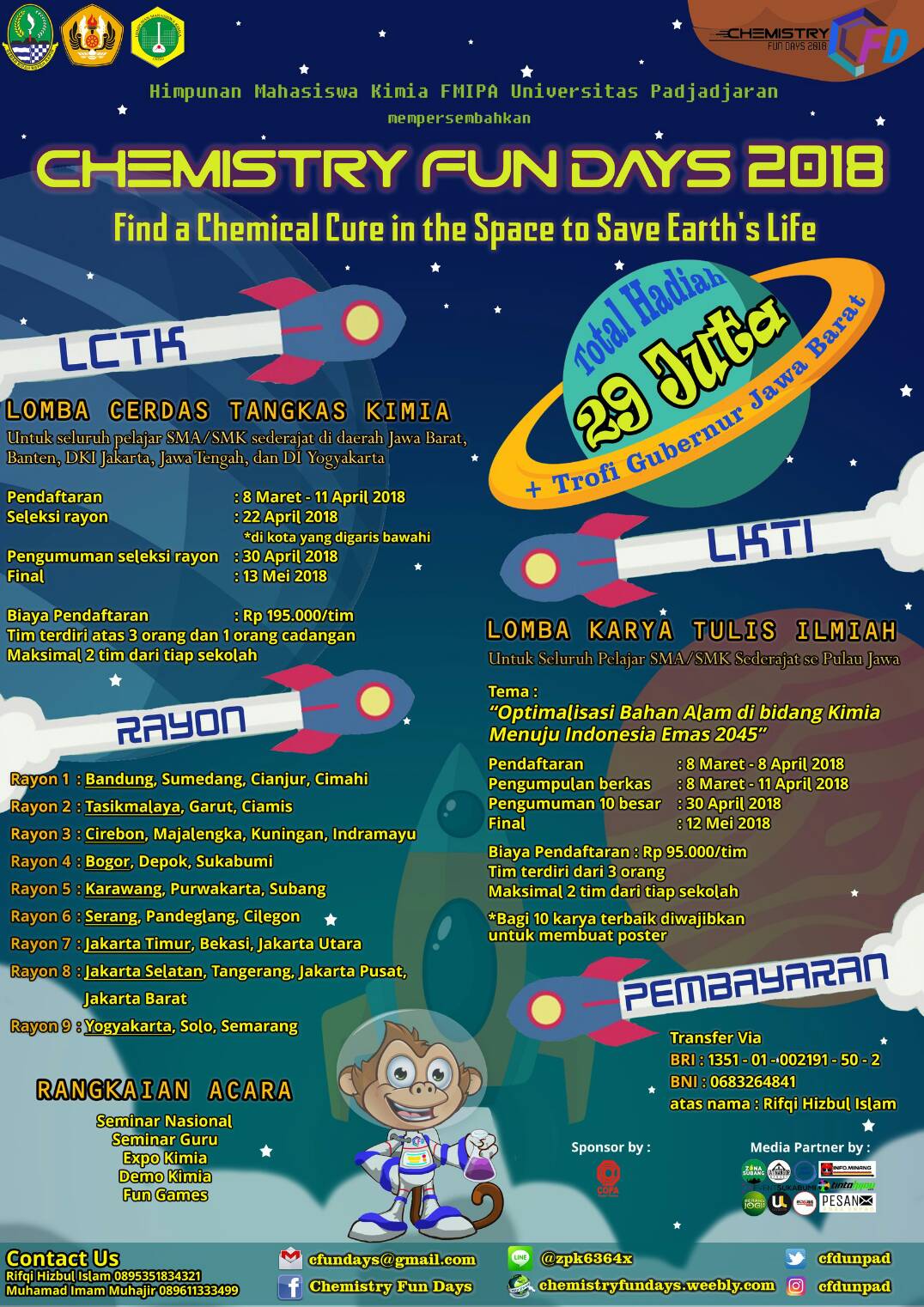 Poster Chemistry Fun Days 2018