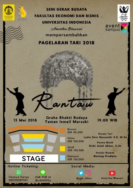 Pagelaran Tari "Rantau" 2018
