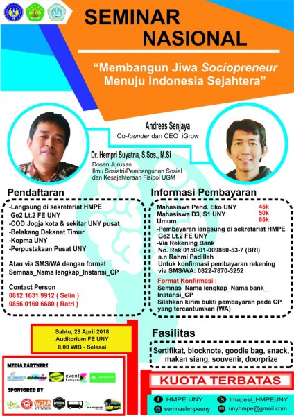 SEMINAR NASIONAL 2018 HMPE