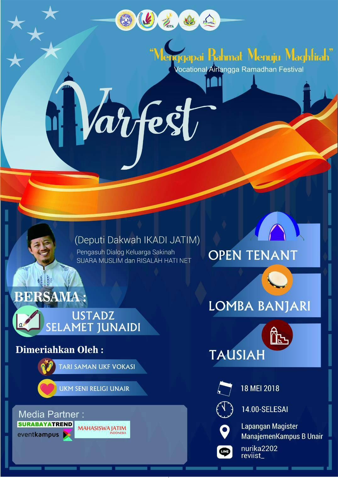 Poster Vocational Airlangga Festival