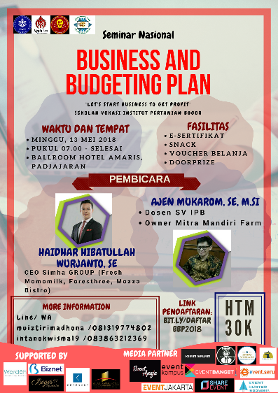 Poster Business and Budgeting Plan - Eventkampus.com