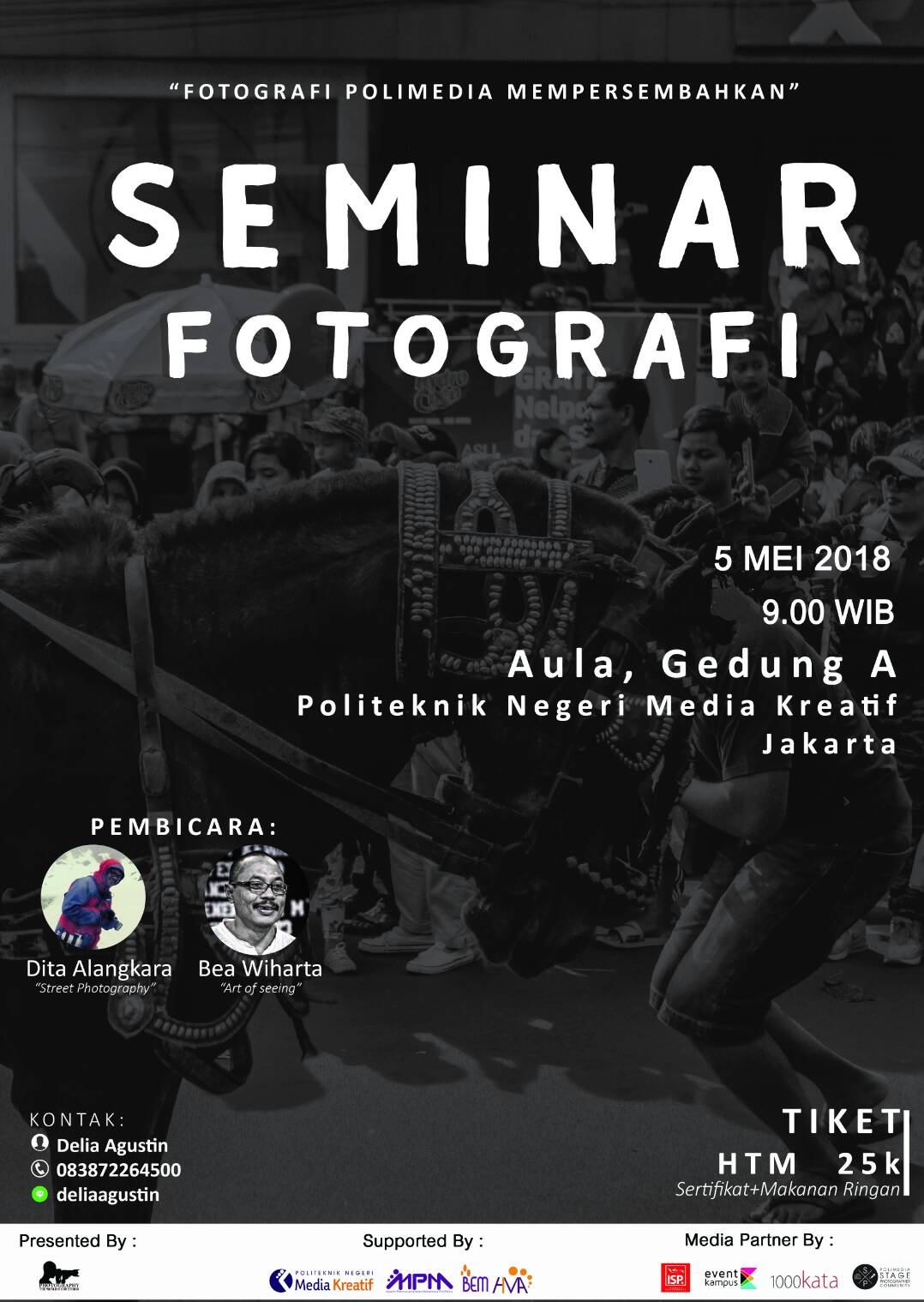 Poster Seminar Street Fotography