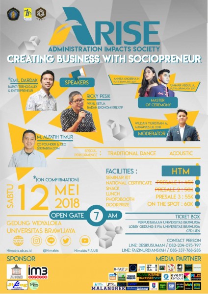 ARISE (Administration Impacts Society)Â  National Panel Discussion 2018 