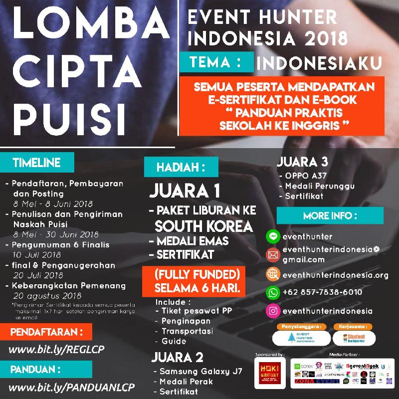 Lomba essay event hunter indonesia 04 image