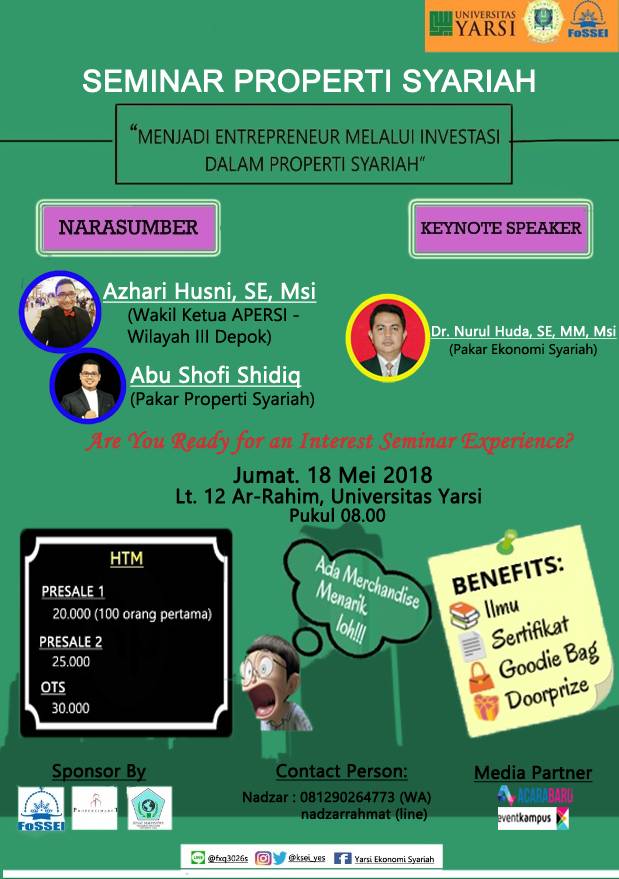 Poster SEMINAR PROPERTI SYARIAH