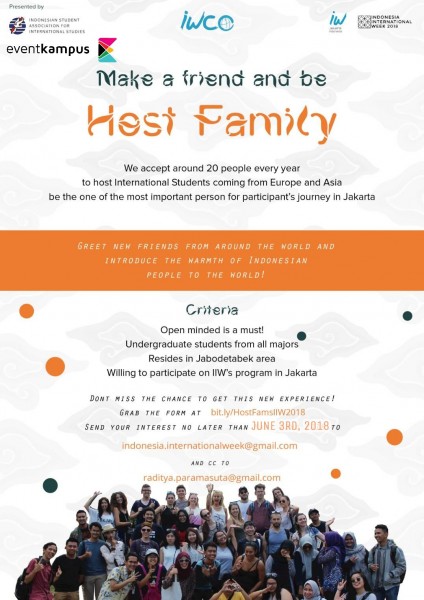 Indonesia International Week Registration