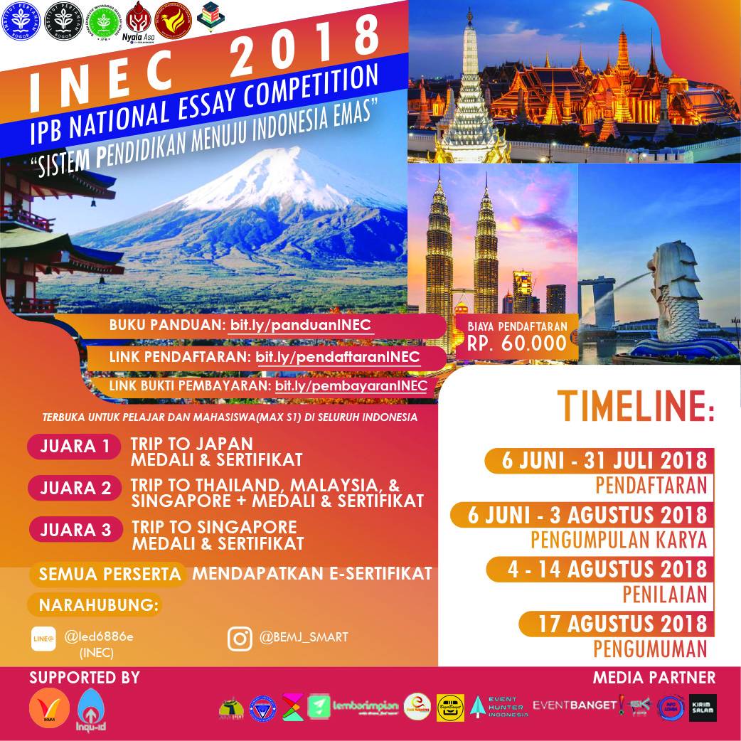 Poster Ipb National Essay Competition