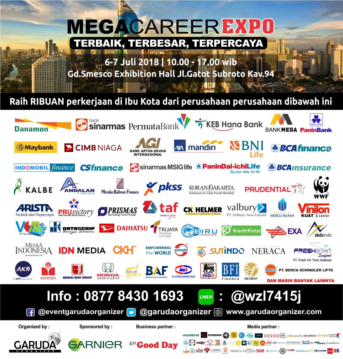 Poster Mega Career ExpoJakarta