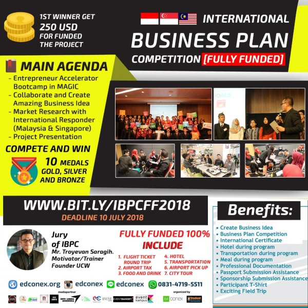 international business plan competition 2022