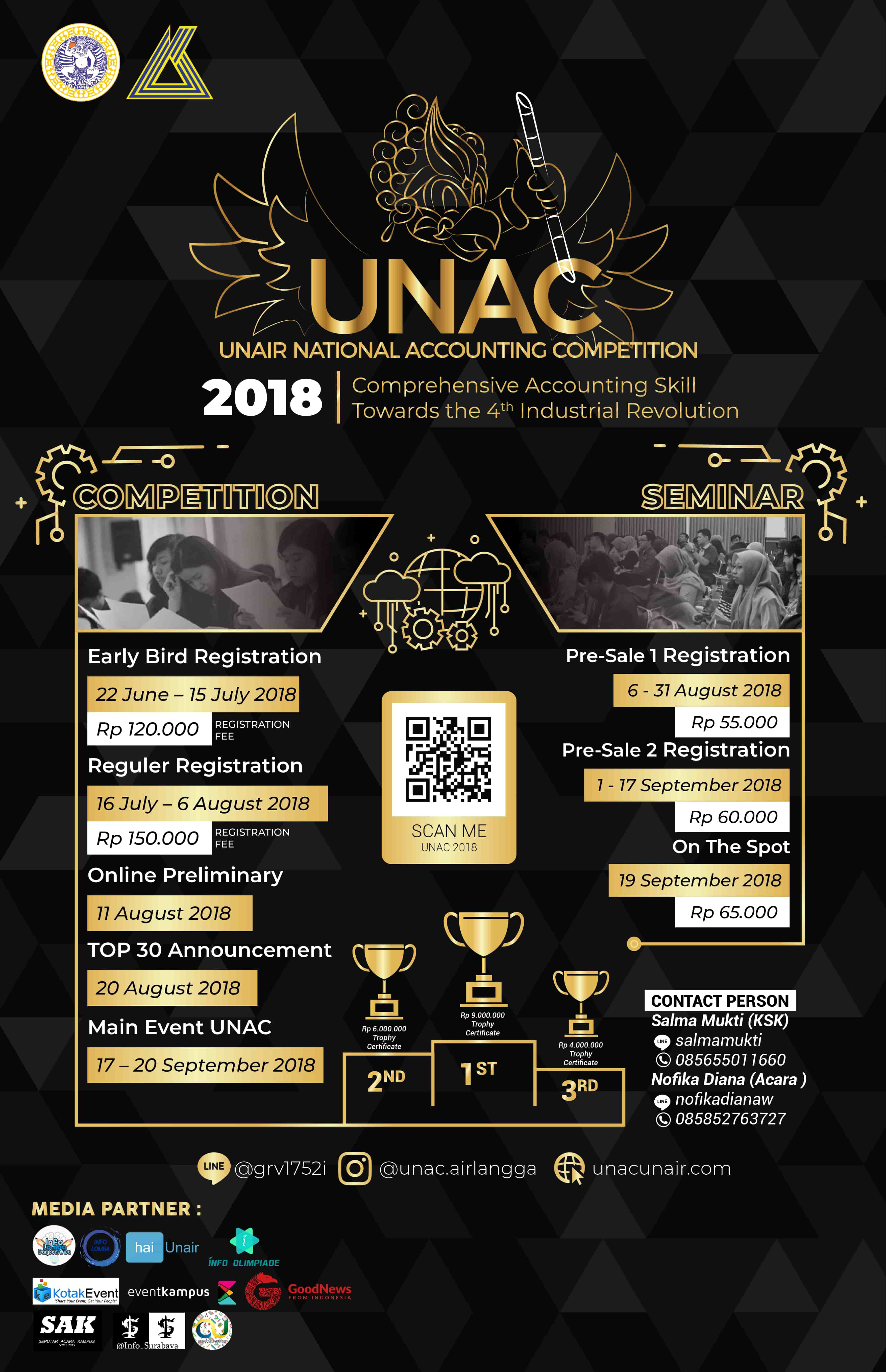 Poster Unair National Accounting Competition